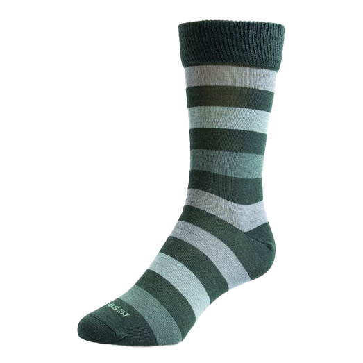 NZ Socks Mens Merino Socks - Bold Stripe